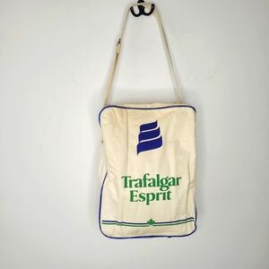 Vintage 80's Trafalgar Esprit footed airliner bag